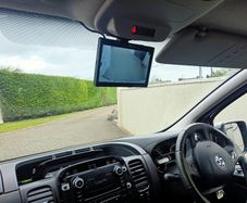 Reverse parking system for truck camper van jeep lorry