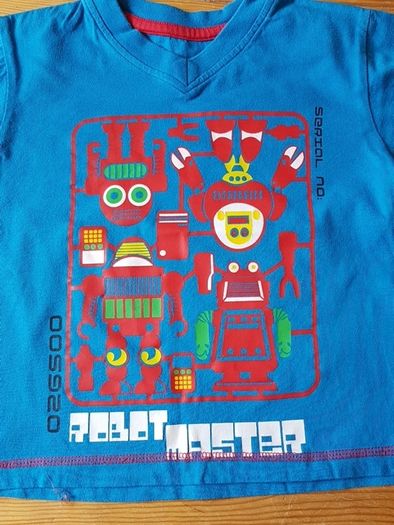 Age 3-4 Robot Teeshirt