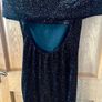 Elegant black glitter dress Image 3