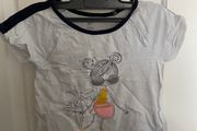 Light grey girl's top 100-104 GAP