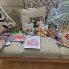 assorted cook books