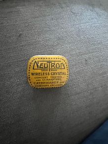 Vintage Wireless Crystal Box