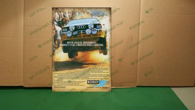 Audi Quattro Boge shock absorber tin sign