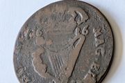 1686 Irish Halfpenny, James 11