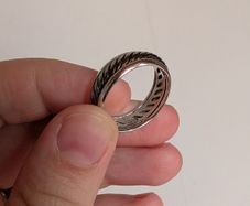 Mens Silver Ring