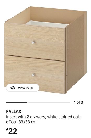 IKEA Kallax shelving unit