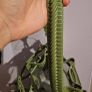 Charles & Keith Crossbody and Handheld Mesh Bucket Bag in Sage Green Image 4