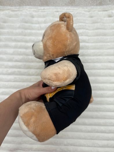 Build A Bear Workshop BAB Brown Bear The Dark Knight Batman Not Working Used Please see pictures