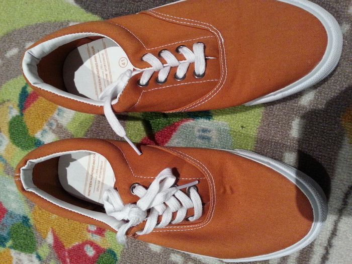 Cheap burton orange shoes