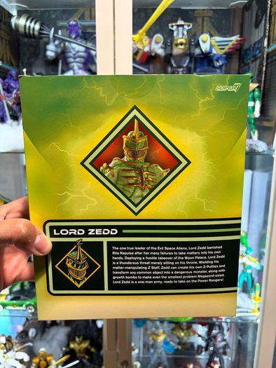 Mighty Morphin power rangers Lord Zedd Super 7 Ultimates