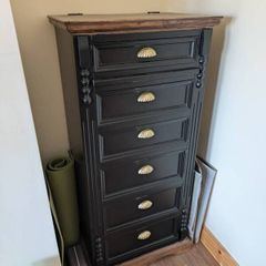 Solid Wood Tall Boy Drawers