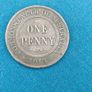 1913 Australian One Penny Image 3