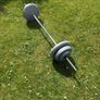 32.5kg weight Plates with barbell Image 4