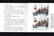 1988 Ireland Dublin Millennium Stamp Booklet Fine Used with Dublin Steele cancel of 1st March 1988 (day of issue)