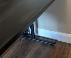 home desk and computer chair