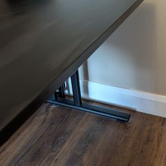 home desk and computer chair