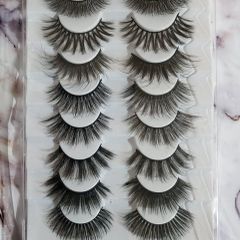 Luxury False Lashes 8 Pairs - New