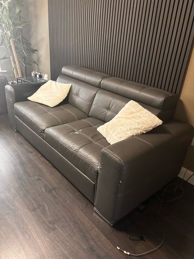 sofa bed and sofa