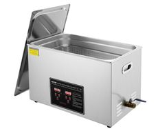30L Professional Ultrasonic Cleaner with Digital Timer & Heater Ultra Sonic Jewelry Cleaner, Stainless Steel Heated Cleaning Machine for Glasses Watch Rings Small Parts Circuit Board