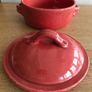 Salmon Coloured Casserole Pot Image 3