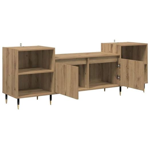 TV Cabinet Artisan Oak 160 x 35 x 55 cm