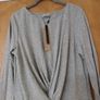 Noisy May  Light Grey Long Top.  S. XL 16.  B.N.W.T Image 3