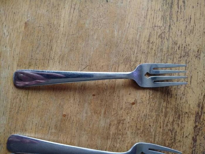 Reliance stainless steel forks x 5