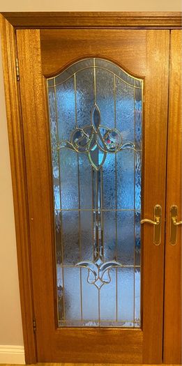 Mahogany doors