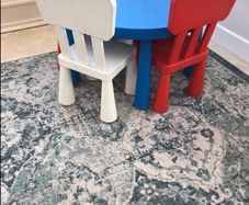 Ikea children table and 3 chairs