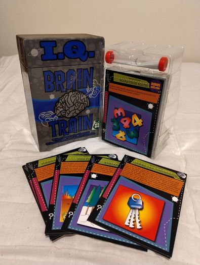 I Q Brain Train Puzzle Game