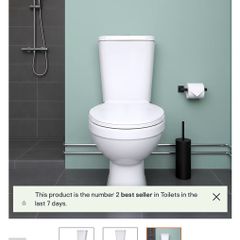 brand new toilets