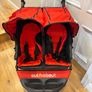 Out n About Nipper Double Buggy - Red Image 2