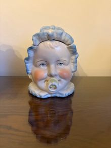 Vintage Tobacco Jar - German
