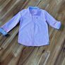 Joules baby pink and blue pin stripe shirt age 9 excellent condition!!! Image 2