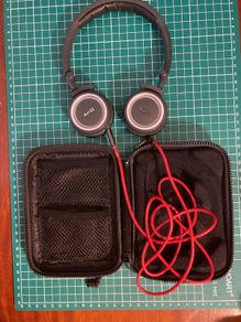 AKG K450 headphones with case