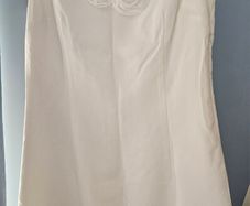 Cream dress, size 8
