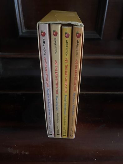 The Baby-Sitters Club Boxed Set Apple Paperbacks Books 49 50 51 52 Vintage