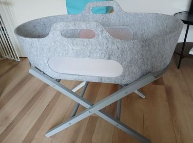 "Snuzbaskit" Moses Basket & Stand