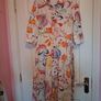 Zara floral button up dress Image 2