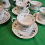 Vintage Royal Tara Blue Corn Flower / Blue Cornflower Tea Set | Fine Irish Bone China with Gold Trim Image 5