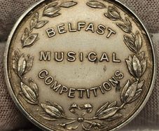 Belfast Musical Competition Sterling Silver Medal