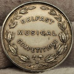 Belfast Musical Competition Sterling Silver Medal