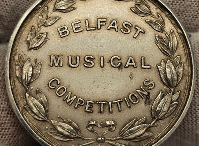Belfast Musical Competition Sterling Silver Medal