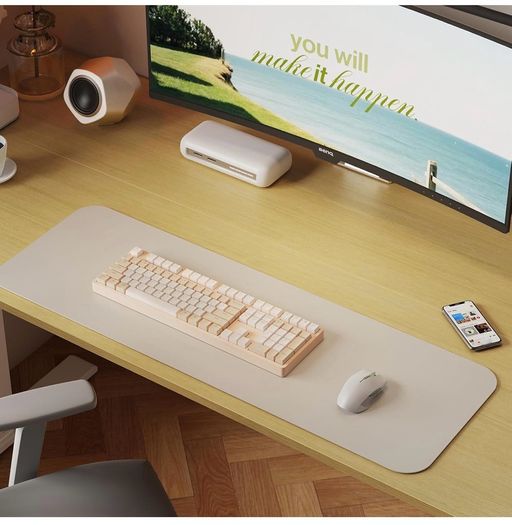 140 x 60 cm Standing Desk, Electric Height Adjustable Desk with 2 Hooks