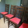 Arts and crafts dining chairs Image 2