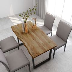 Dining Table 140x70x76 cm Solid Acacia Wood