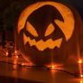 String Lights Orange Halloween Image 6