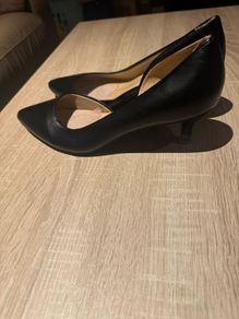 Lifestride simply comfort black small heel shoes size UK7,5 EU41,5 US10M Insole 27 cm Postage included