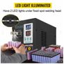 737g Pulse Spot Welder 220v 1.5kw Battery Welding Machine W/ Nickel Strip Image 7