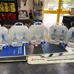 Head Light Range Power Blue or White or +150 Bulbs, NARVA, Germany